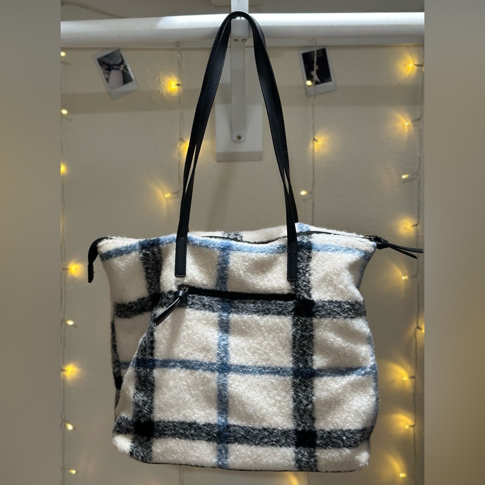 Soft Flannel Tote Bag